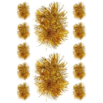 12 бр. китката цвете мажоретка Pom Poms металик мажоретка помпони мажоретки букет