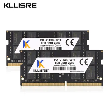 Kllisre DDR3 DDR4 8GB 4GB 16GB Лаптоп RAM 1333 1600 2400 2666 3200 DDR3L 204pin Sodimm Памет за лаптоп