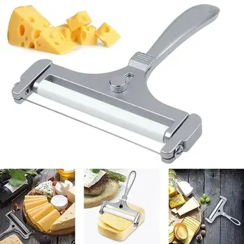 Неръждаема стомана сирене Slicer Регулируема дебелина масло Кътър Меки и полу-твърди кухненски инструменти за готвене Cheddar Gadgets Grater