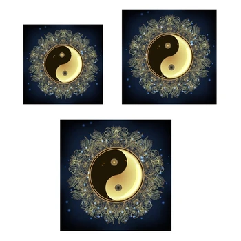 TaiChi Pattern Таро покривка Астрология Магьосничество палуба кърпа стена декорация