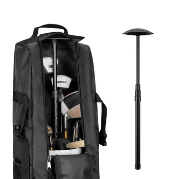 Golf Travel Club чанта подкрепа прът алуминиева сплав регулируема телескопична голф пътуване капак система за подкрепа полюс издръжлив и здрав