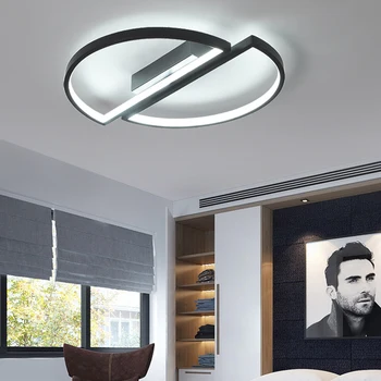 Energy Saver-Modern LED таван светлина половин кръг кръг таван лампа за хол трапезария спалня кухня декорация светлина LED