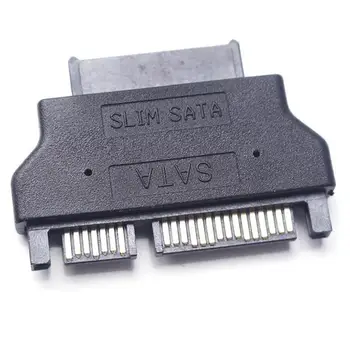 Slimline адаптер мъжки към тънък 76 13pin женски адаптер ATA 715 22pin за настолен лаптоп HDD CDROM твърд диск