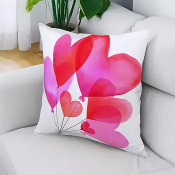 Нова квадратна декорация възглавница покритие Свети Валентин романтична любов модел възглавница покритие хол спалня диван възглавница покритие