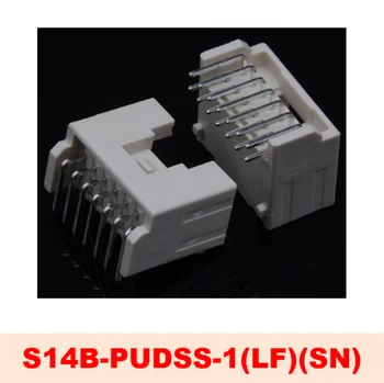 10/50/100PCS S14B-PUDSS-1 (LF) (SN) конектор Оригинална стъпка 2.0mm игла седалка 14P извита игла гнездо