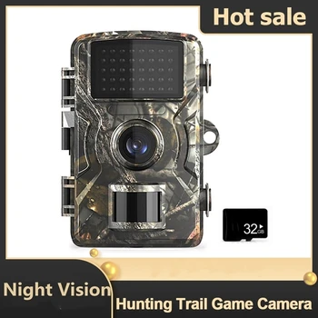 16MP 1080P Wildlife Hunting Trail Game Camera Motion Activated Security Camera IP66 32GB TF Card Hunting Scouting Camera