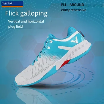 2022 Нови обувки за бадминтон Victor за мъже Дамски дишащи високоеластични спортни маратонки без хлъзгане Tennis A670