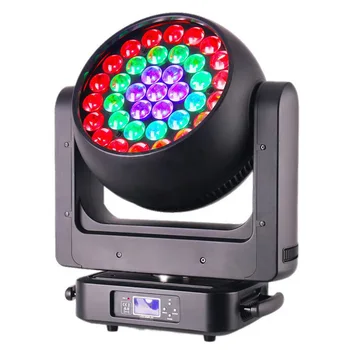  Aura 37pcs 25W 4in1 LED увеличение движеща се глава лъч измиване светлина HS-LMW3725