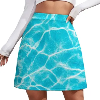 Water Design Mini Skirt дамско облекло дамско облекло лято 2023 новости мини дънкова пола поли за жени