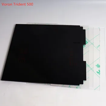 Blurolls Voron Trident 500 персонализиран акрилен плексиглас прозрачен корпус черен панел на долната палуба