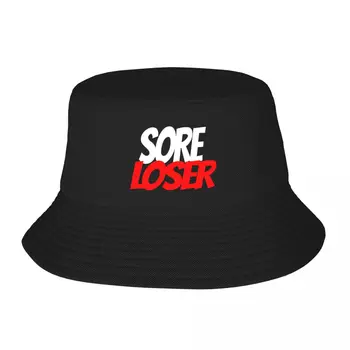 New Sore Loser (Funny Board Game Quote - Board Gamer - Bad At Winning) Кофа шапка Sun Cap |-F-| Мъжка бейзболна шапка Дамска