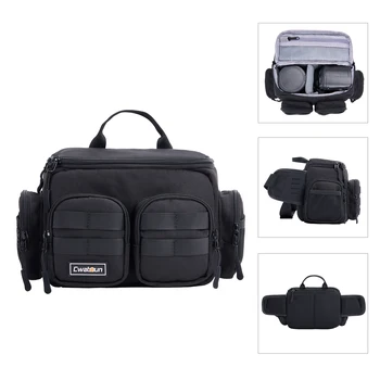 Чанта за фотоапарат Чанта за рамо за фотоапарат + обектив Калъф за фотоапарат Сменяеми разделители Презрамка за Canon / Nikon / Sony