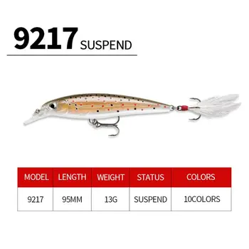 Durable Useful Tackle Outdoor Lures Fish Hooks Fishing Minnow Baits