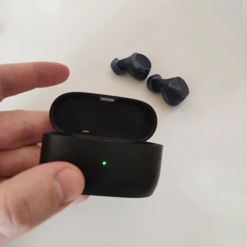 Bluetooth-съвместими слушалки прах зареждане случай кутия малък размер лек тегло лесно зареждане случай кутия за Jabra Elite 75t / елит