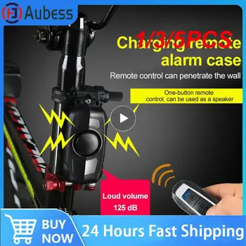 1/3/5PCS Водоустойчив безжичен мотоциклет велосипед аларма скутер вибрации против кражба мотоциклет велосипед аларма с дистанционно управление