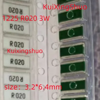 (10PCS)Оригинален нов 100% 1225 R020 0.02R CSR6432-M-30-R020-F-FA кръпка обратен полюс страничен крак резистор 1225-R020 20MR 1% 3W