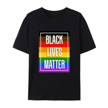 Creative Black Lives Matter Памучна тениска Хип-хоп Улична мода Хипстърска риза Хумор Стил Loose Дишаща Cool Camisetas