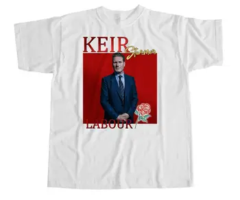 Keir Starmer T Shirt Labour Vintage Party Homage UK Parody Политика Депутатът Корбин