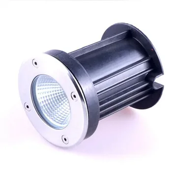 10PCS 15W COB LED подземни лампи Заровено осветление LED подземна светлина Външна вдлъбнатина DC12V ИЛИ AC85-265V