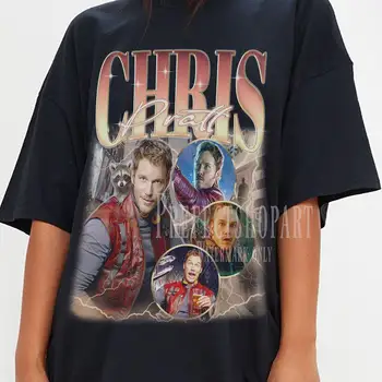 CHRIS PRATT риза Chris Pratt реколта тениска смешно Крис Прат актьор чай фен подарък Кристофър Майкъл Прат Raptor почит ретро
