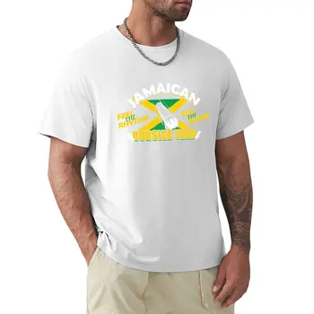 Ямайски бобслей отбор тениска подарък тениска обикновен kawaii дрехи митнически тениски за мъже памук