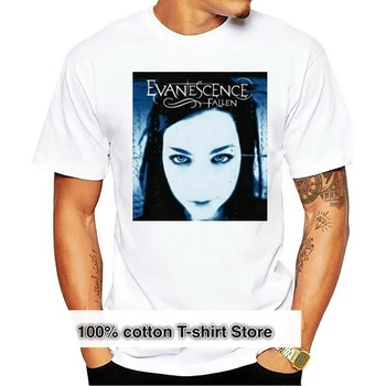 New Evanescence Fallen Tshirt All Size Tee Size USA Мъжка тениска Размер S - 3Xl Графична тениска