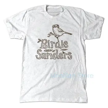 Birdie Sanders T-Shirt Berdie Bernie Sanders сладък Ash Gray тениска 2020
