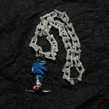 ЯПОНИЯ Sonic на таралеж действие фигури смола огърлица