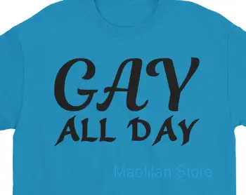 Гей целодневна риза Гей тениска Гей гордост риза парти риза ЛГБТ риза гей хумор риза ЛГБТ т ризи Смешни ризи Смешни ризи