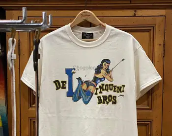 LA Woman Tee Мъжка тениска Естествен размер SMLXL от Delinquent Bros