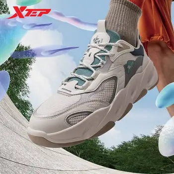 Xtep Undercurrent 2.0 Обувки за скейтборд Мъже Устойчиви на износване неплъзгащи се спортни обувки Издръжливост Маратонки в уличен стил 977219310035