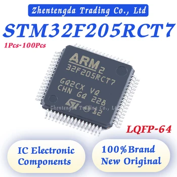 1PCS-100PCS STM32F205RCT7 STM32F205RC STM32F205R STM32F205 STM32F STM32 STM IC MCU чип LQFP-64