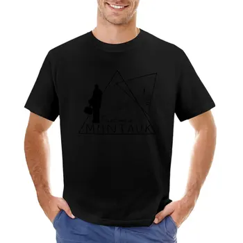 Meet Me In Montauk -Eternal Sunshine T-Shirt Естетично облекло големи и високи тениски за мъже