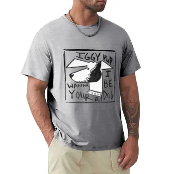 Iggy Pup: I Wanna Be Your Dog T-Shirt for a boy customs vintage mens graphic t-shirts hip hop