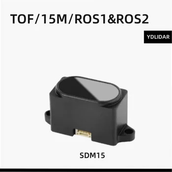 Лазерно вариране TOF радар сензор модул препятствие избягване YDLIDAR SDM15 Високо прецизен анти-отблясъци за DIY робот подкрепа ROS ROS2