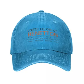 United Colors Of Benetton Бейзболна шапка Плажна голф шапка Мъжки шапки Дамски