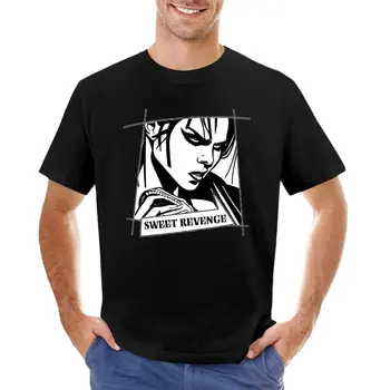 Sweet Revenge Assassin Hero Comic Art Retro Graphic T-Shirt извънгабаритни тениски мъжки тениски случайни стилни