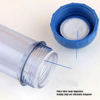 Прозрачен воден филтър корпус пълнител филтър обвивка вградена обратна осмоза