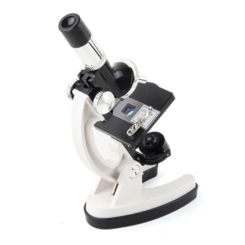 28 бр. комплект Ученици Регулируем микроскоп 1200X Комплект микроскопи с увеличение 1200X Училищни образователни материали