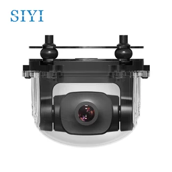 SIYI A2 мини ултра широкоъгълен FPV кардан едноосен наклон с 160 градуса FOV 1080p Starlight камера сензор IP67