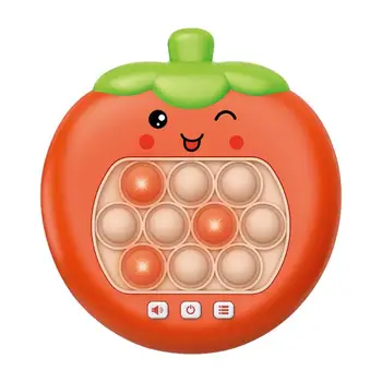 Образователна интерактивна бърза игра за бързо натискане Електронна поп игра Fidget Bubble Light Антистрес играчки за възрастни деца Подаръчна кутия с