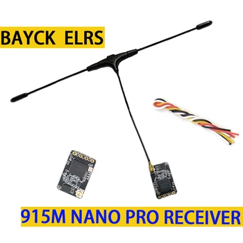 BAYCK ELRS приемник 915M NANO PRO 915MHZ 500MW ExpressLRS с T тип приемник антена за RC FPV дронове самолетни части