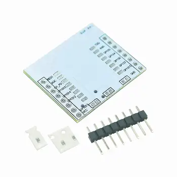  10pcs / партида ESP8266 сериен WIFI модул адаптер плоча Отнася се за ESP-07, ESP-08, ESP-12