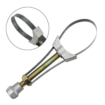 Разглобяем гаечен ключ за куки Инструмент за отстраняване на автоматичен маслен филтър Капачка гаечен ключ Диаметър на гаечния ключ 60mm до 120mm Регулируеми ръчни инструменти