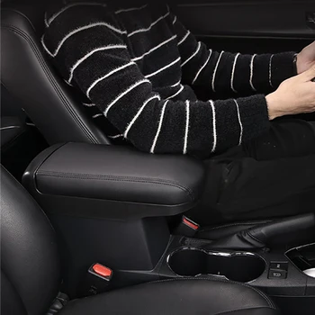 За Toyota Corolla LEVIN 2014-2023 Централна конзола Подлакътник кутия Удължете подложка кутия защита капак модификация