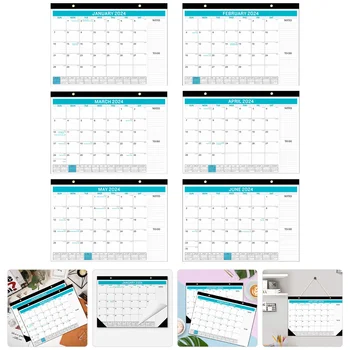 Календар на домакинството Офис висящ календар Английски месечен календар Офис снабдяване