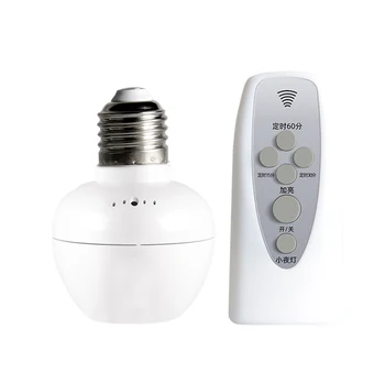  адаптер дистанционно управление конектор сензор превключвател светлина притежателя гнездо професионален E27 винт лампа конвертор притежателя
