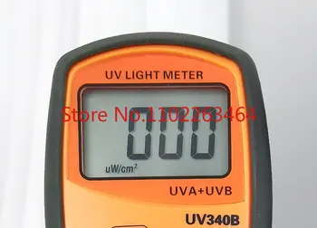 UV340B ултравиолетов измервател на излъчването UV тестер UVA и UVB интензитет метър UV радиационен детектор