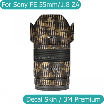 FE 55 1.8 Decal кожата винил обвивам филм обектив тяло защитен стикер протектор палто за Sony FE 55mm F1.8 ZA SEL55F18Z