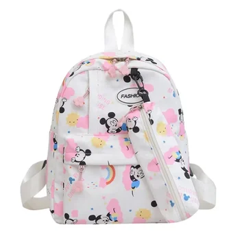 Disney Мики Маус деца Раница Момчета момичета 2023 Нова сладка чанта за рамо за пътуване карикатура детска градина ученическа чанта чанта
